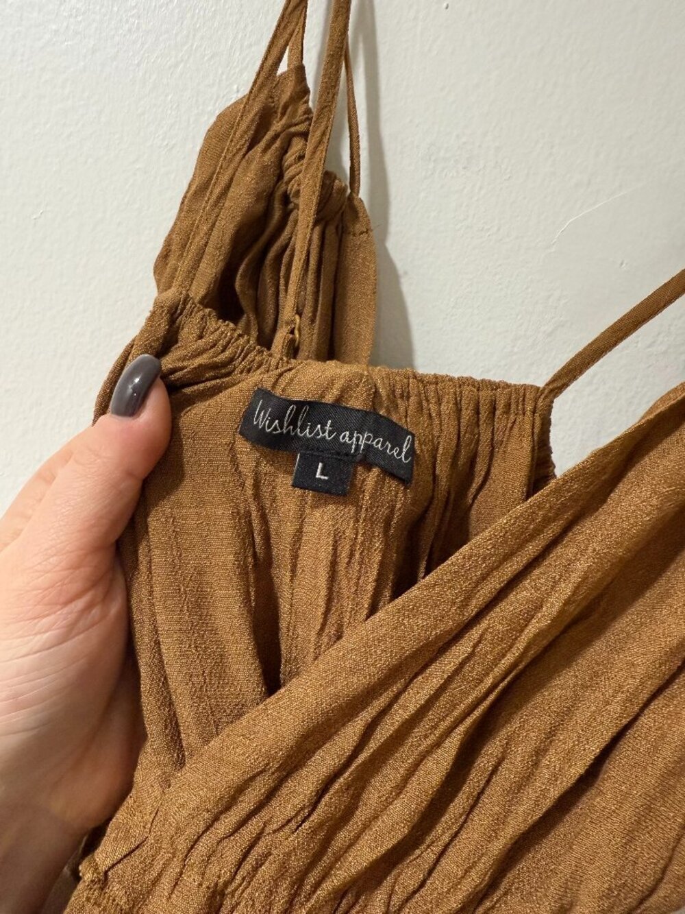 VICI Tiered Mini Dress — Brown | Size L | 🤎 - Picture 4 of 9